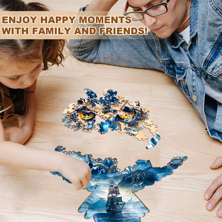 Bluewing Voyage Wooden Jigsaw Puzzle