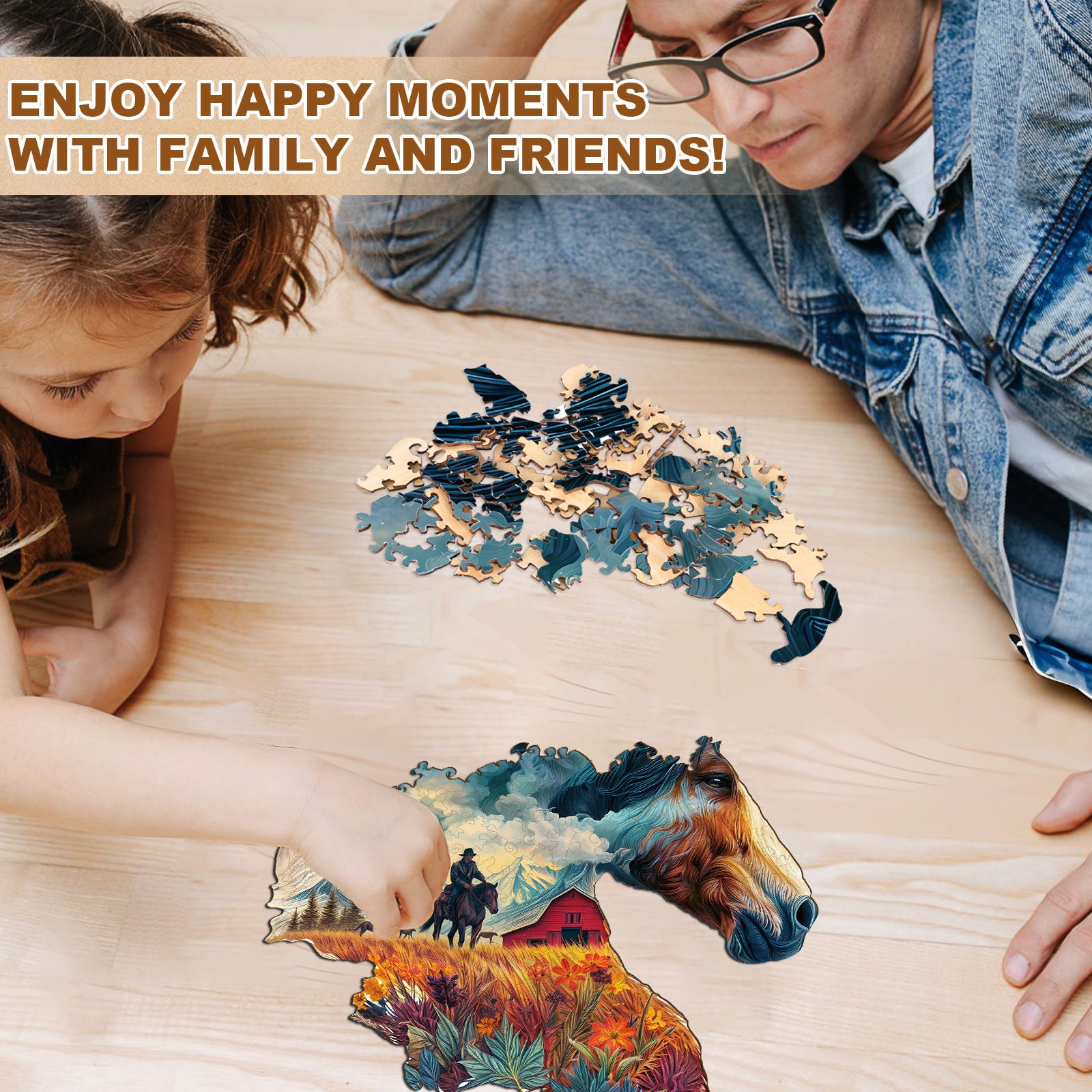 Freedom Ride Wooden Jigsaw Puzzle