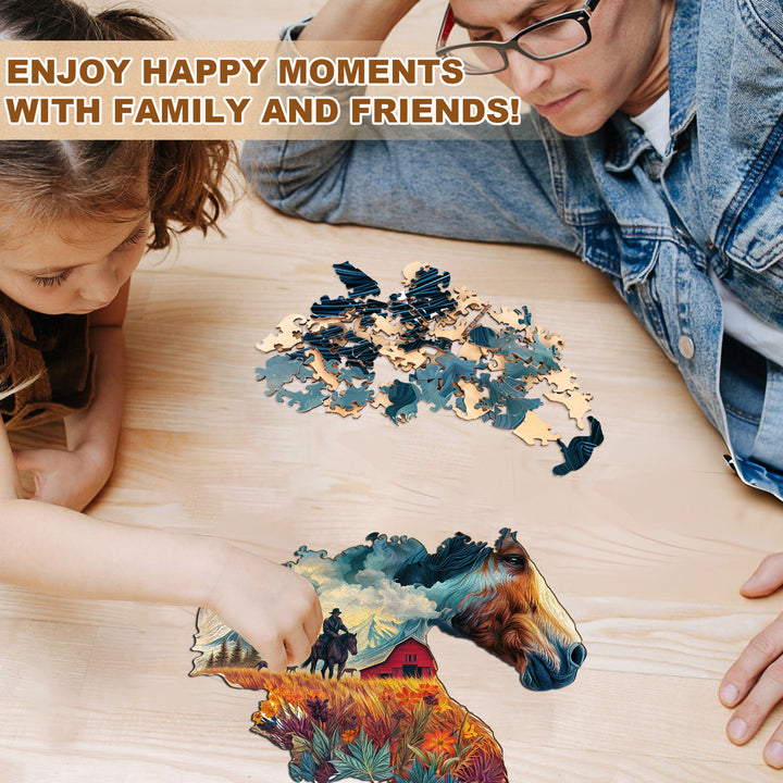Freedom Ride Wooden Jigsaw Puzzle