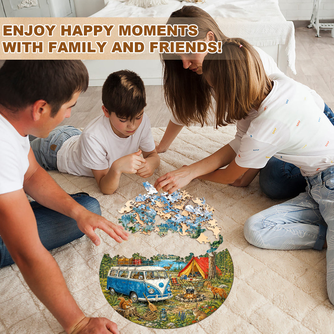 Forest Escape  Wooden Jigsaw Puzzle