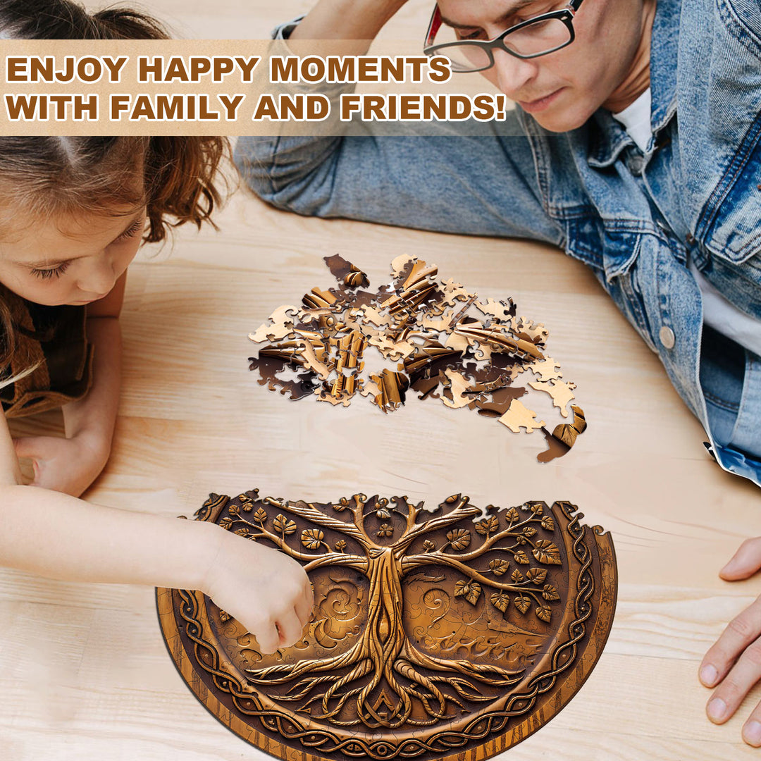 Tree of Time Wooden Jigsaw Puzzle