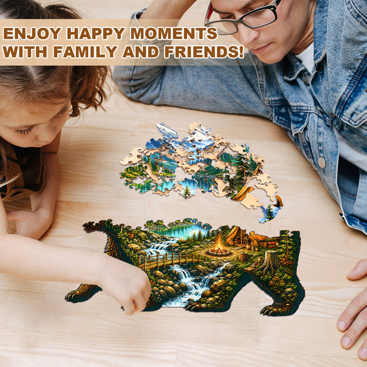 Bear Valley  Wooden Jigsaw Puzzle