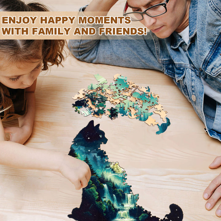 Under The Starveil Wooden Jigsaw Puzzle