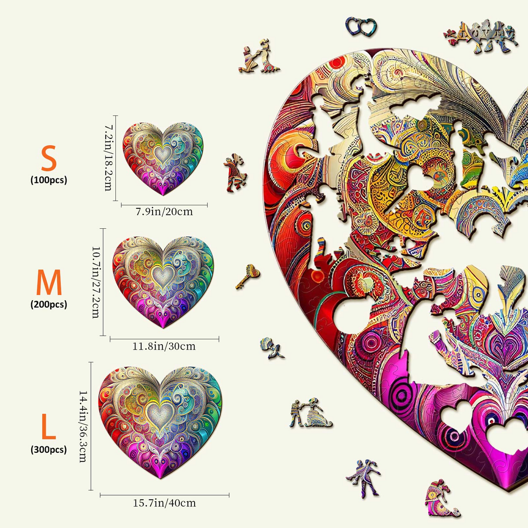Brave Heart Wooden Jigsaw Puzzle