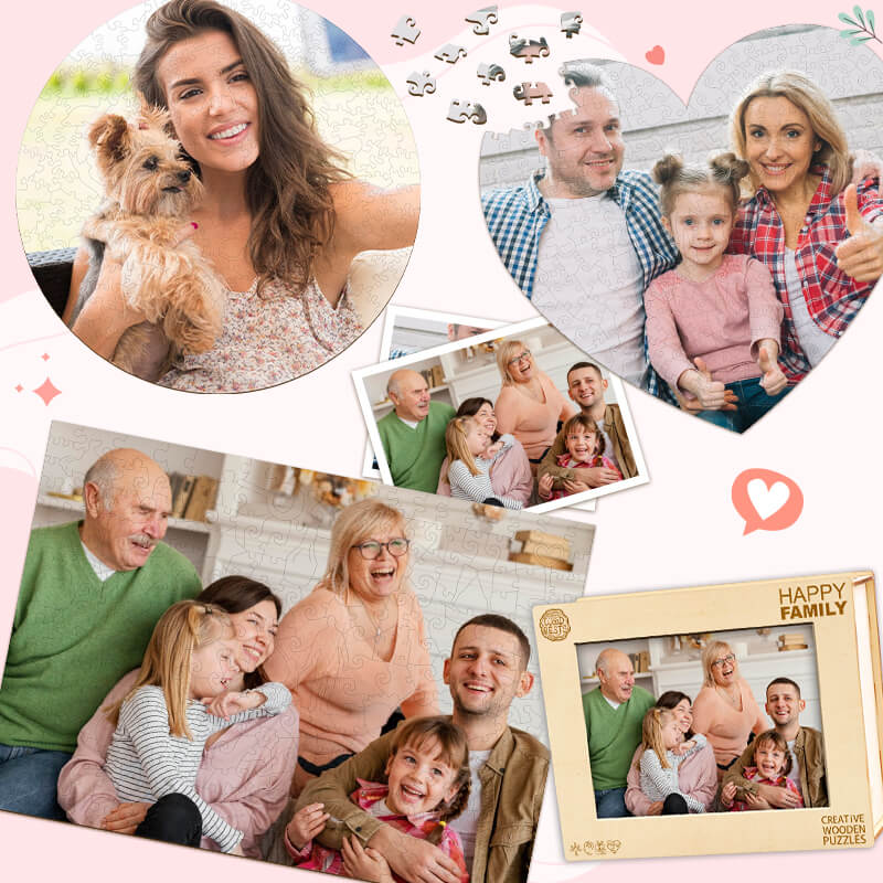 Personalized Photo Wooden Puzzle Woodbests Personalized Photo Wooden Puzzle Woodbests