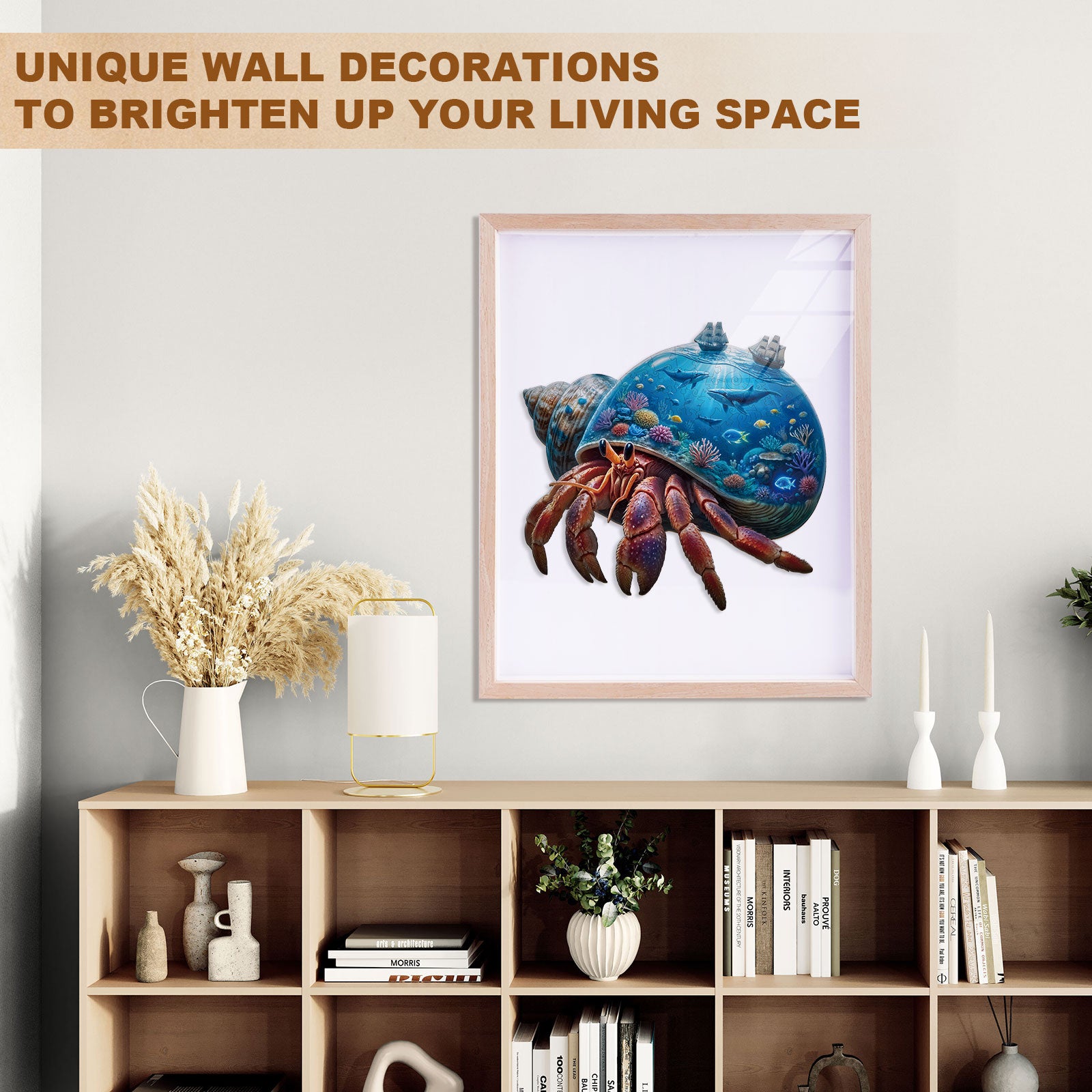 Hermit Voyage Wooden Jigsaw Puzzle