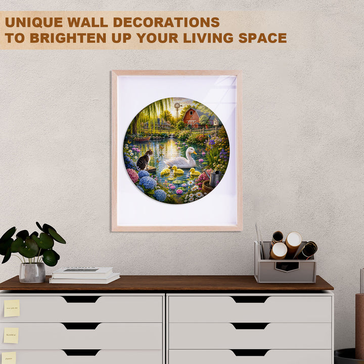 Willow Pond Dreams Wooden Jigsaw Puzzle