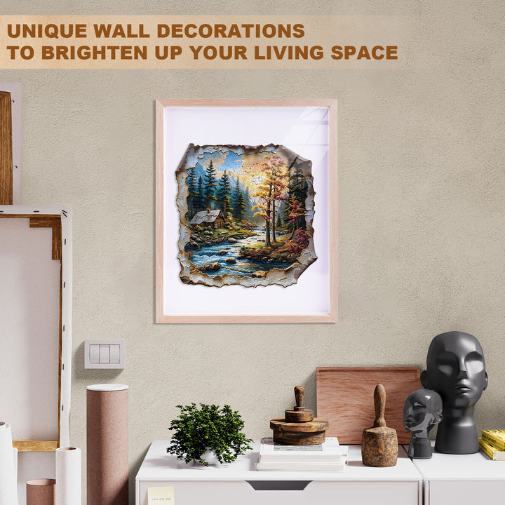 Autumn Dreamscape Wooden Jigsaw Puzzle