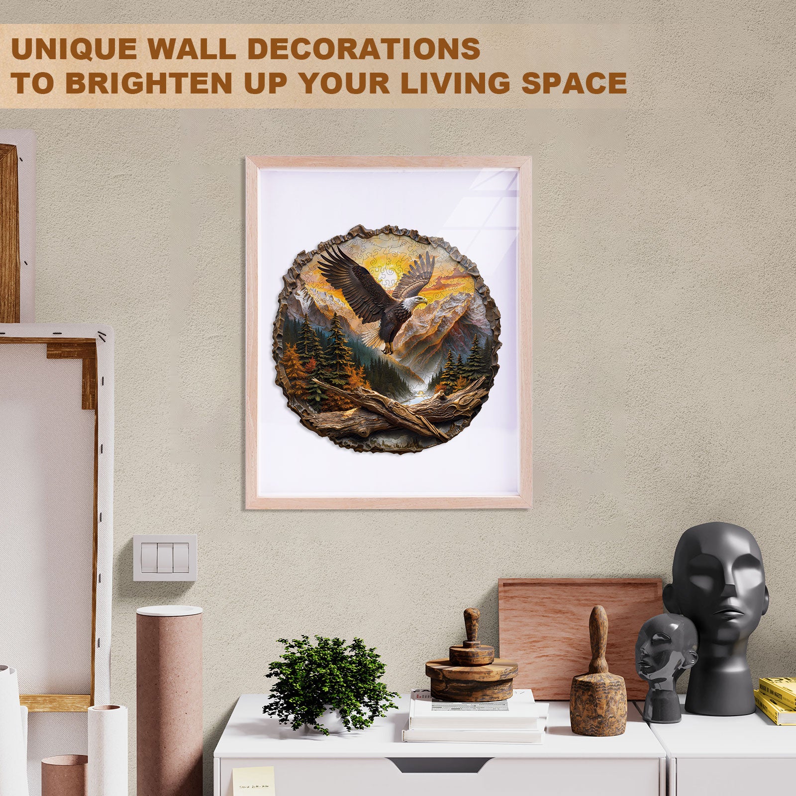 King of the Sky Wooden Jigsaw Puzzle