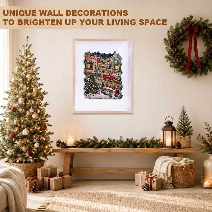 Christmas Corner Wooden Jigsaw Puzzle