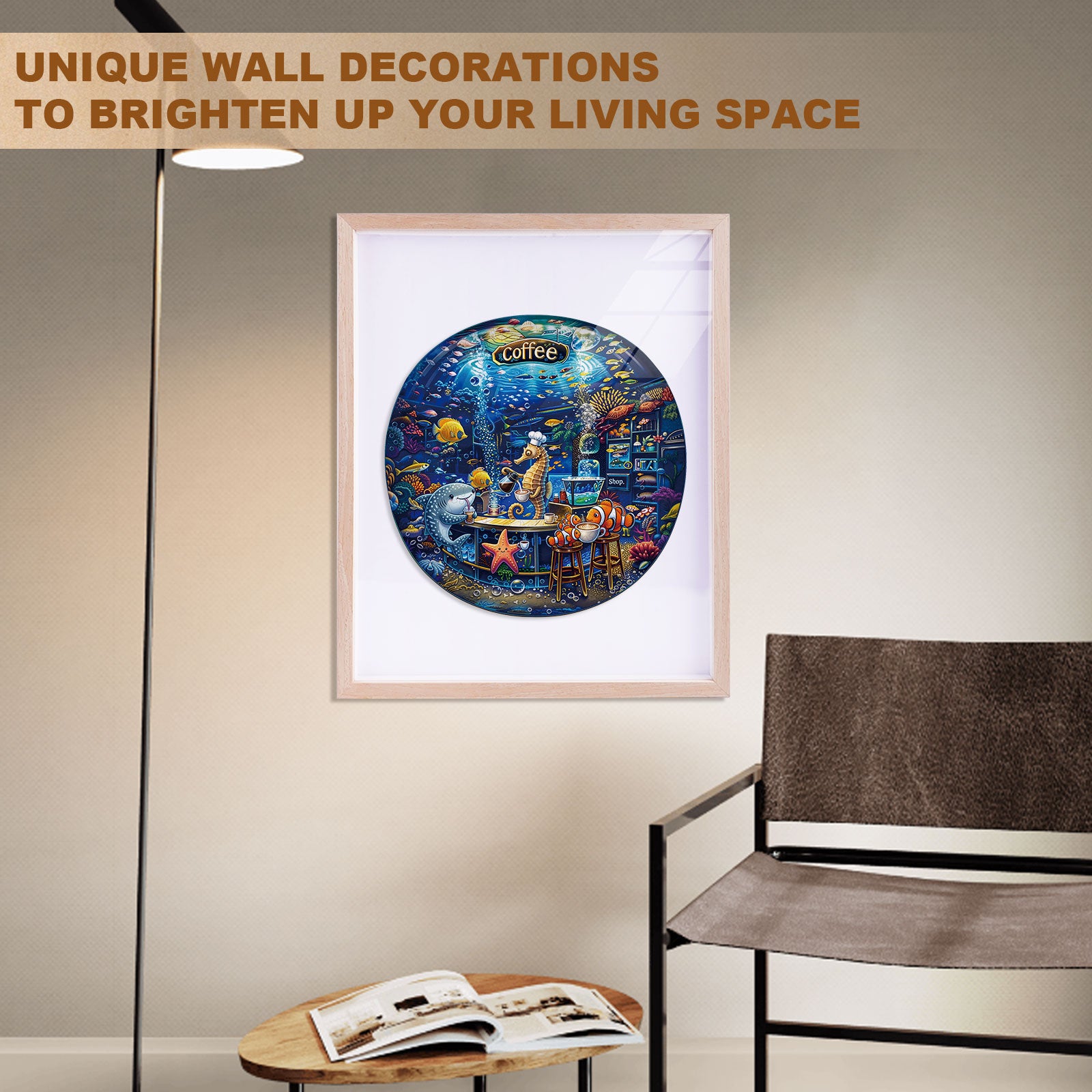 Deep Sea Cafe Wooden Jigsaw Puzzle