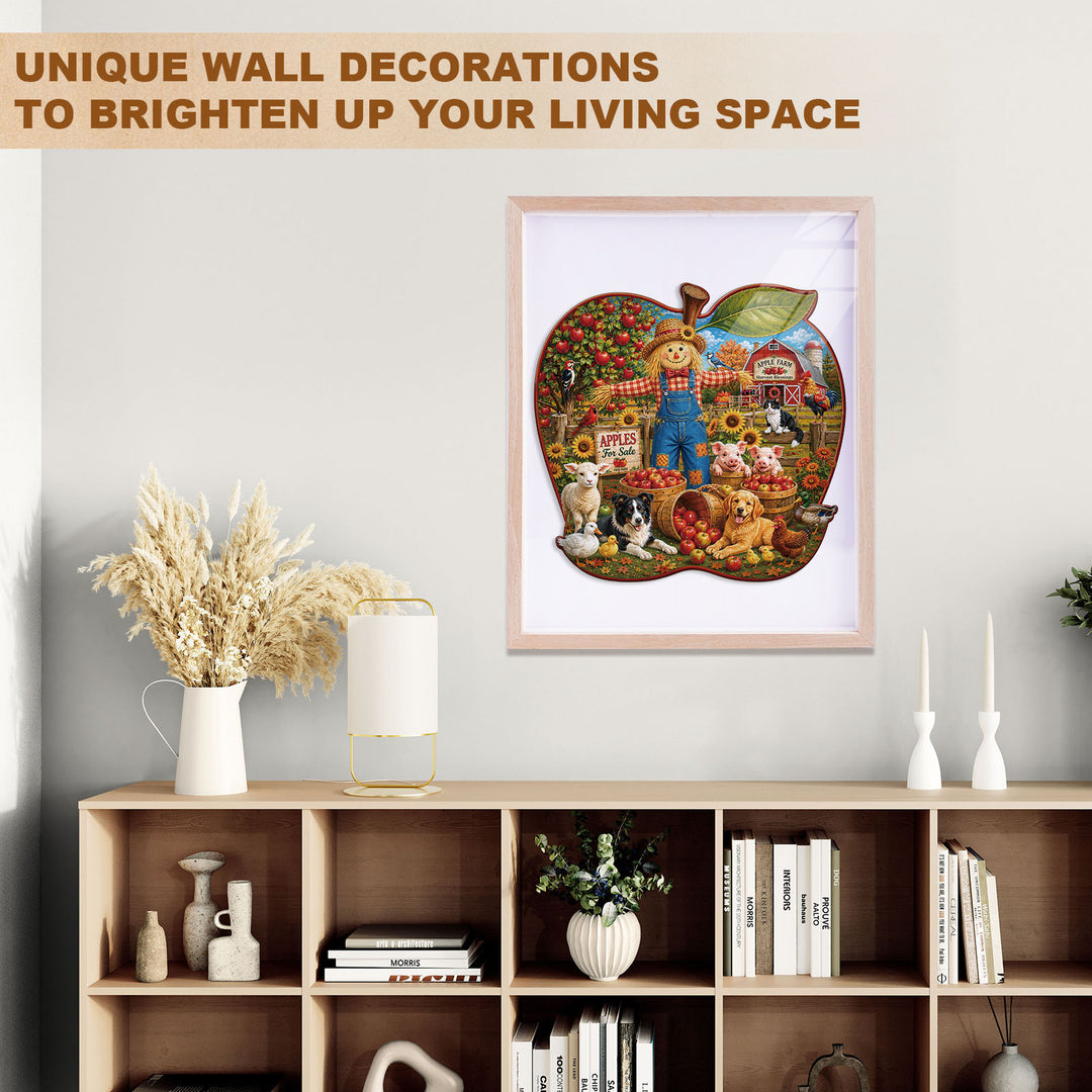 Apple Farm Wooden Jigsaw Puzzle