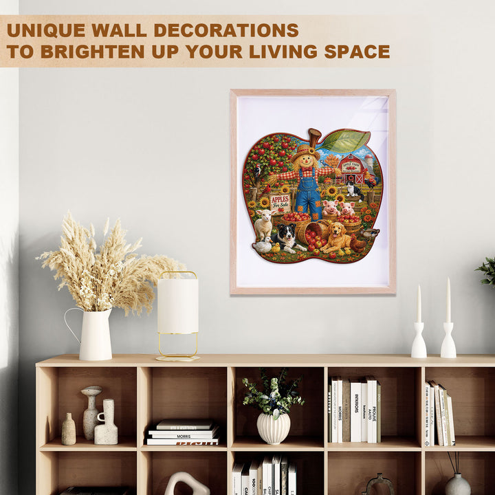 Apple Farm Wooden Jigsaw Puzzle