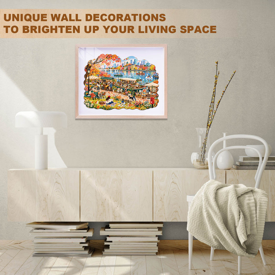 Park Holiday Wooden Jigsaw Puzzle