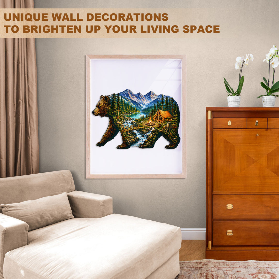 Bear Valley  Wooden Jigsaw Puzzle