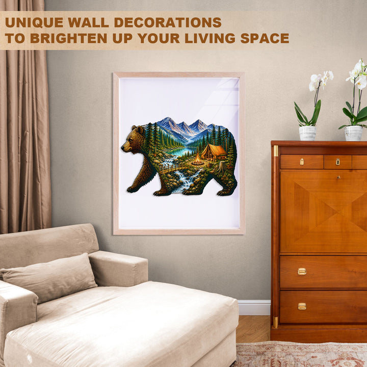 Bear Valley  Wooden Jigsaw Puzzle