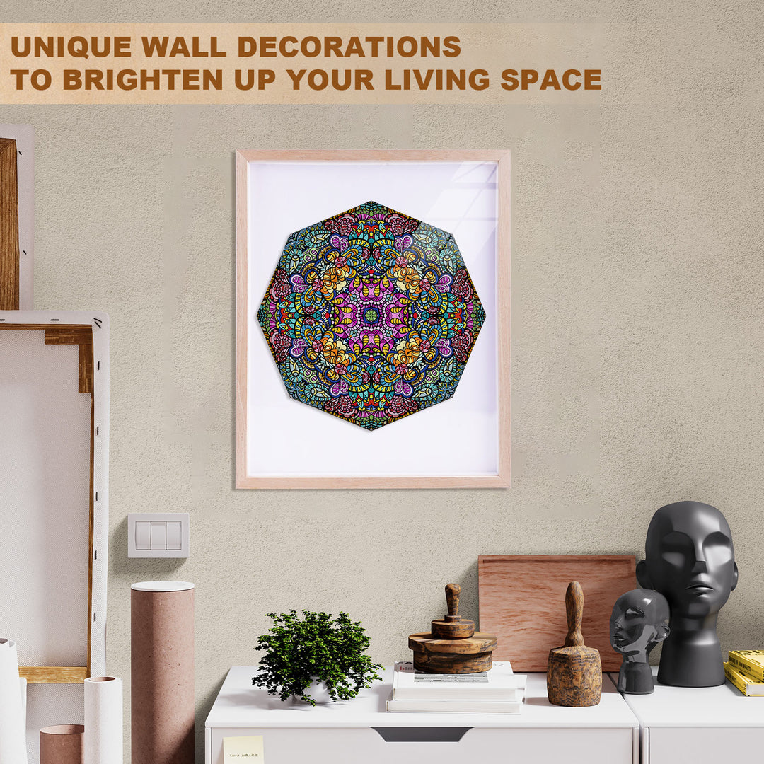 Sicilian Ceramics Mandala - By Artist Lori Anne McKague
