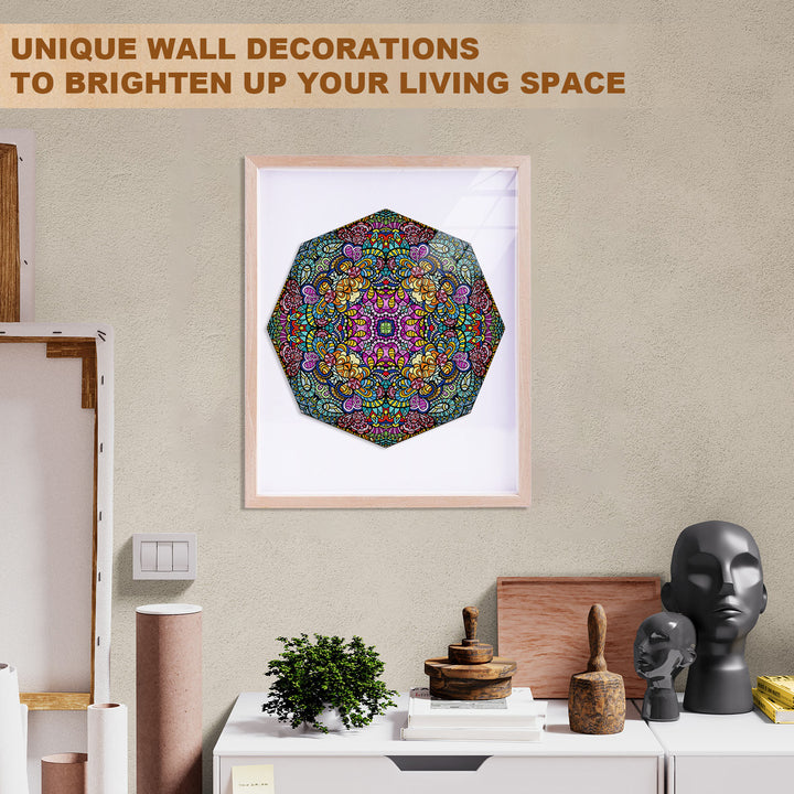 Sicilian Ceramics Mandala - By Artist Lori Anne McKague