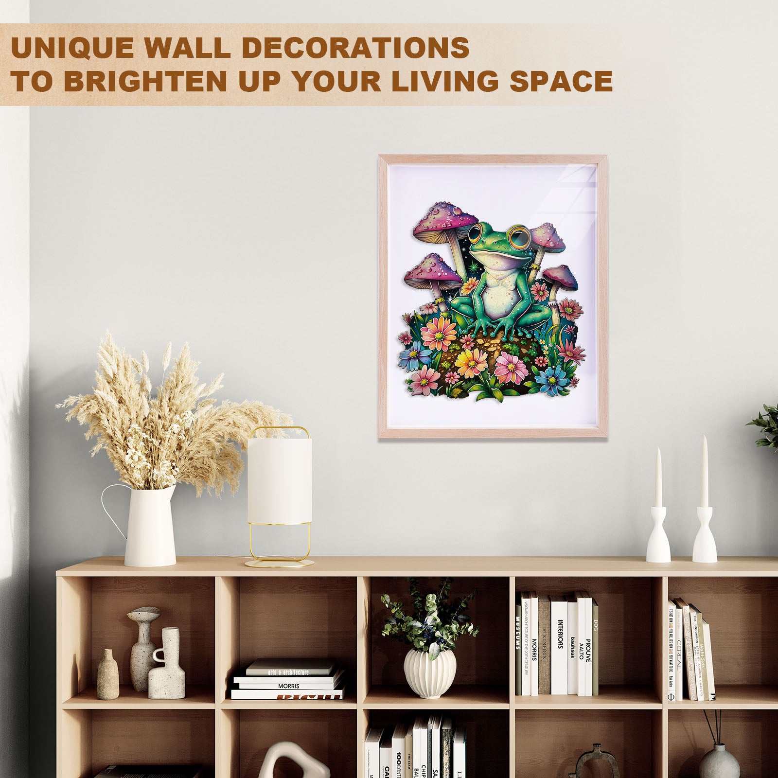 Puzzle en Bois Grenouille Jardin Stardew