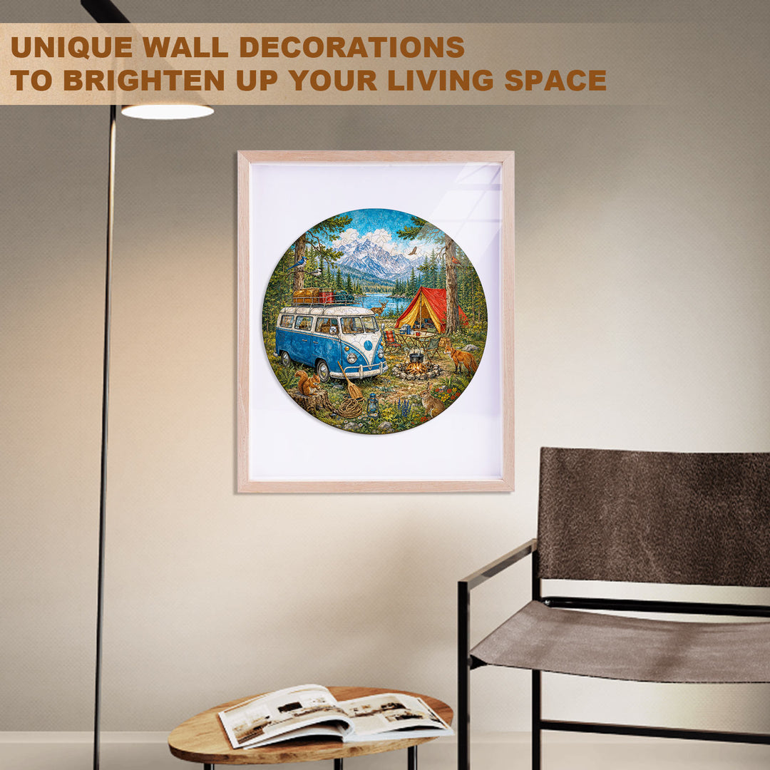 Forest Escape  Wooden Jigsaw Puzzle