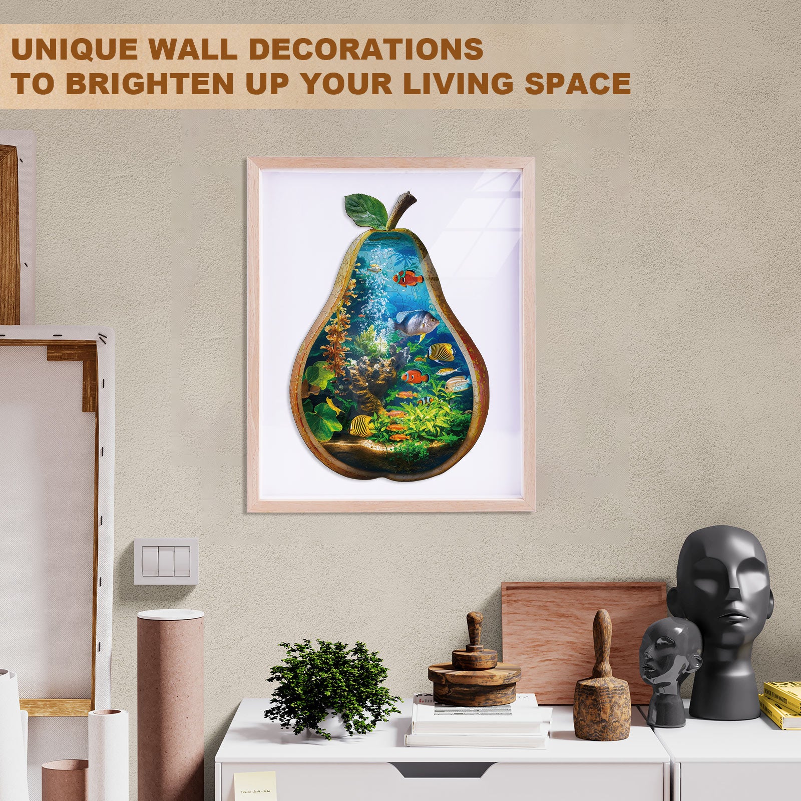 Ocean Inside Wooden Jigsaw Puzzle