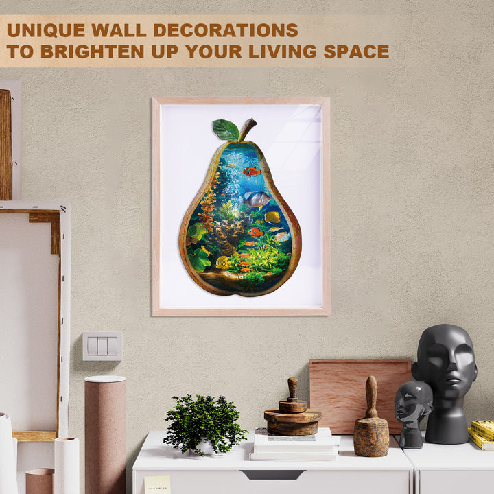 Ocean Inside Wooden Jigsaw Puzzle