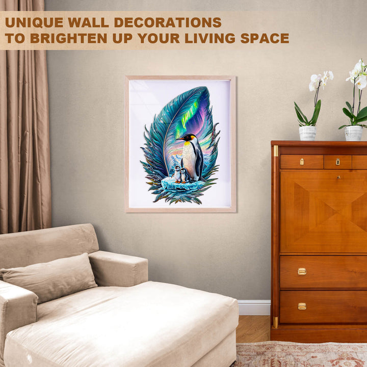 Aurora penguins Jigsaw Puzzle