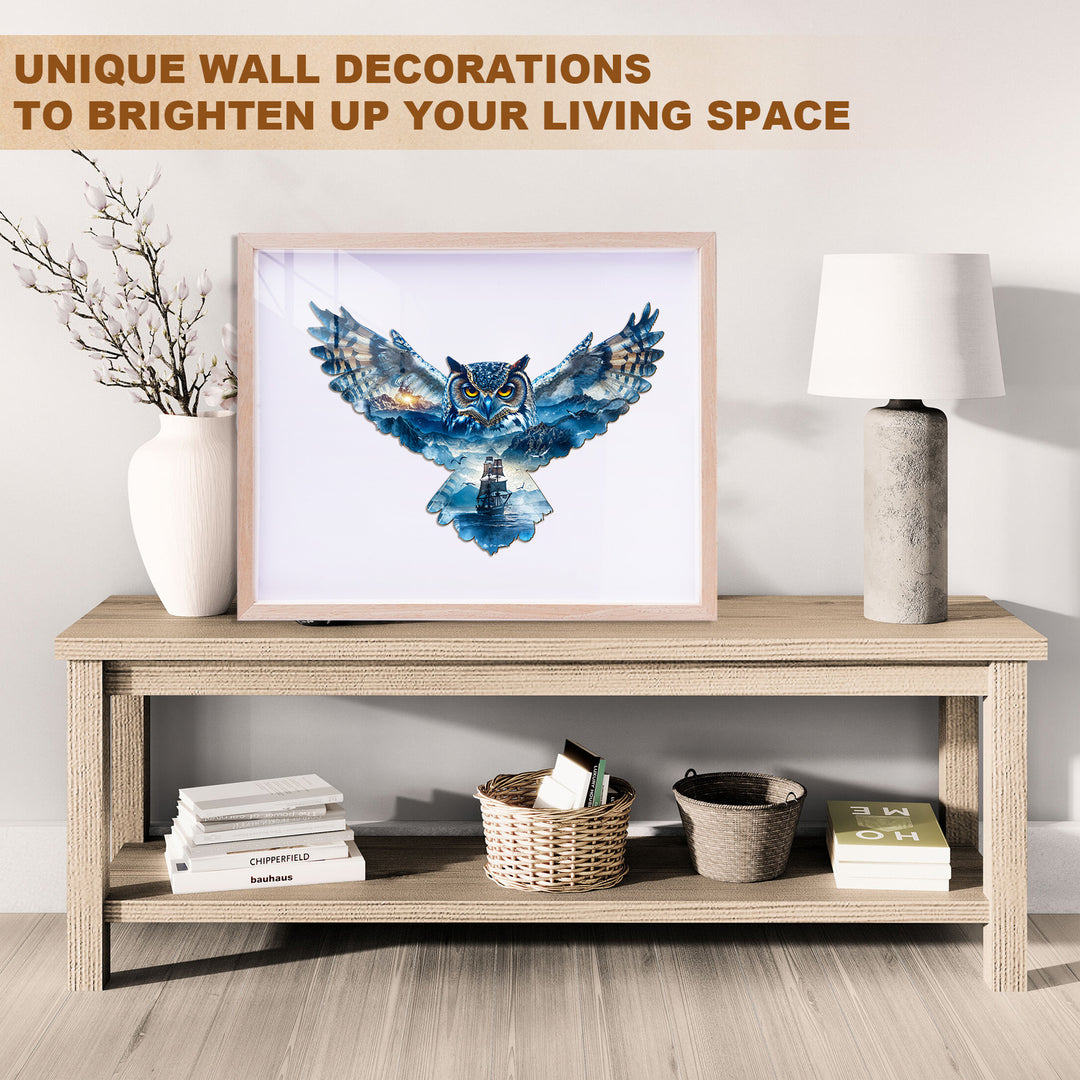 Bluewing Voyage Wooden Jigsaw Puzzle