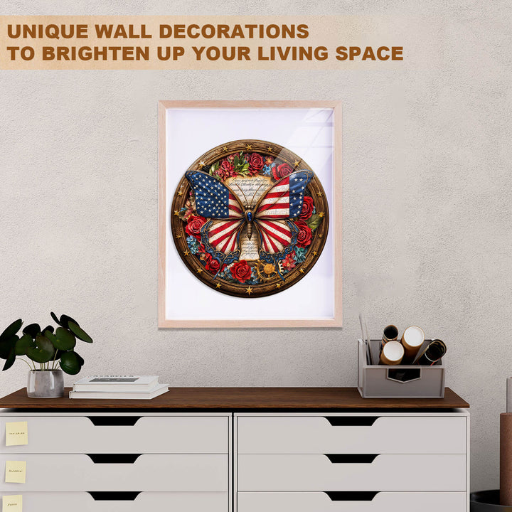 Freedom Wings Wooden Jigsaw Puzzle