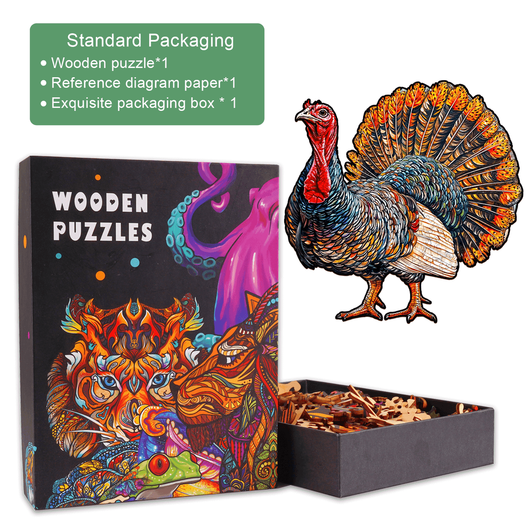 Turkey Wooden Jigsaw Puzzle