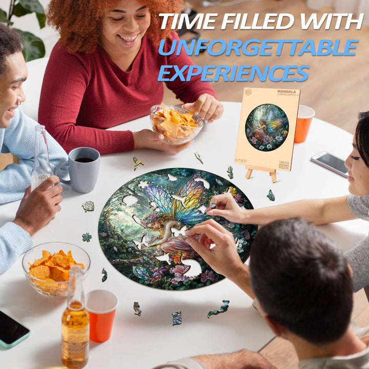 Magisches Feen Holzpuzzle