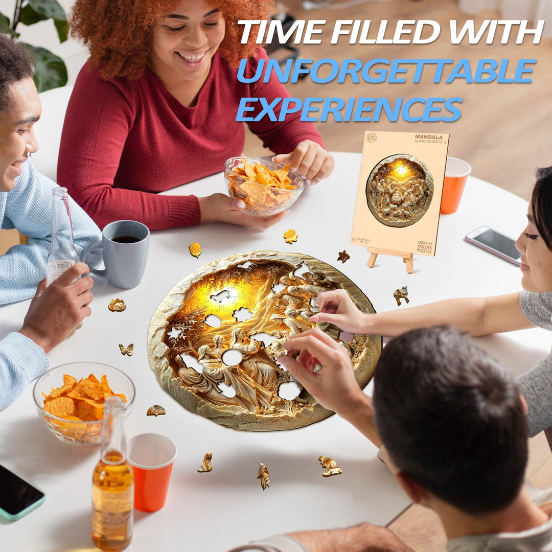 Retter kommt Holzpuzzle