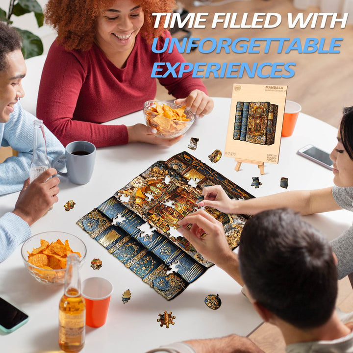 Story Realm Tome Wooden Jigsaw Puzzle