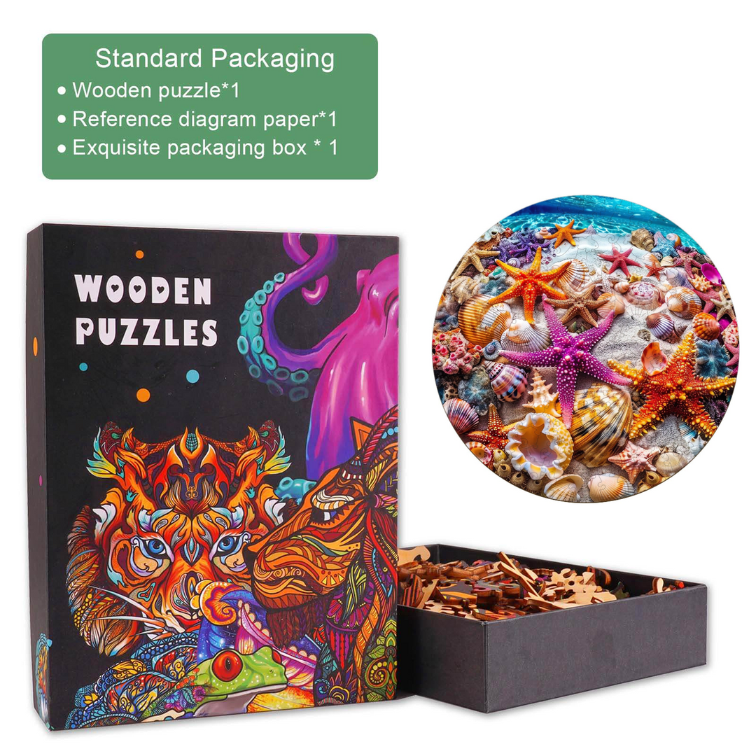 Starfish Wooden Jigsaw Puzzle