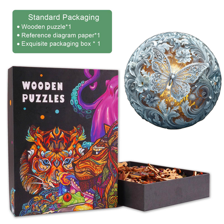 Puzzle en bois Ailes Célestes