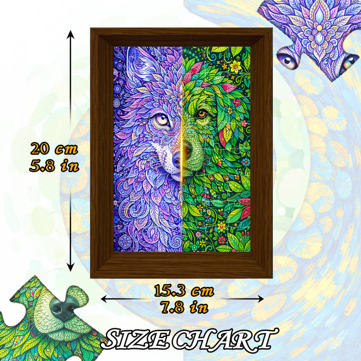The Wolf Within - Morphing Lenticular Puzzle