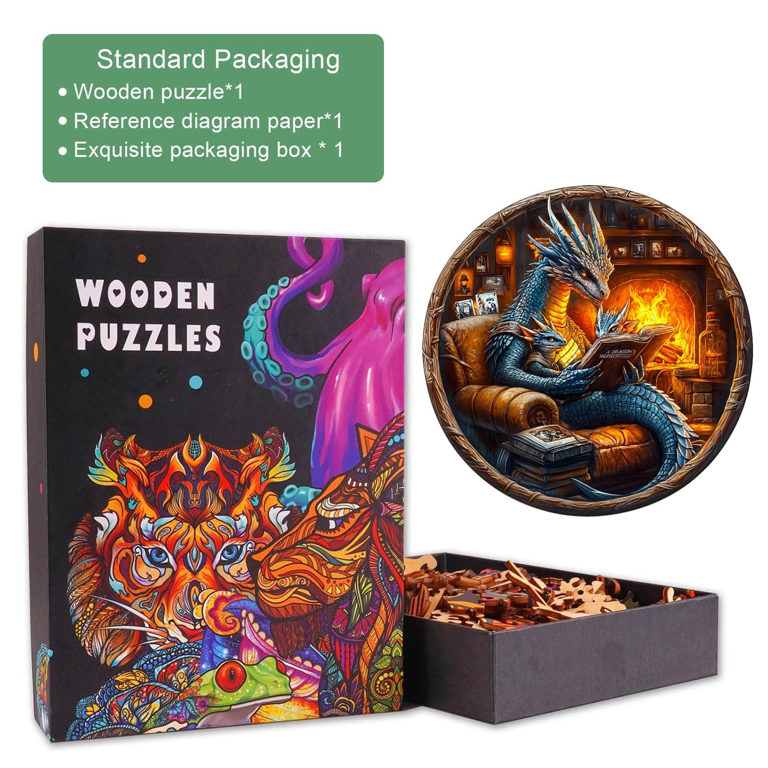 Puzzle en bois Histoires de nuit