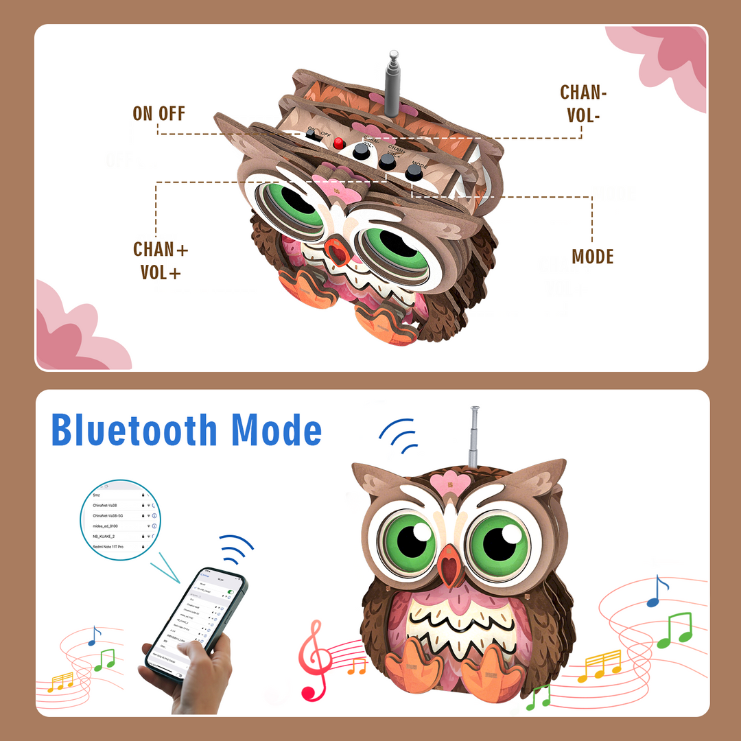 Owl——Bluetooth Speaker & Radio Series