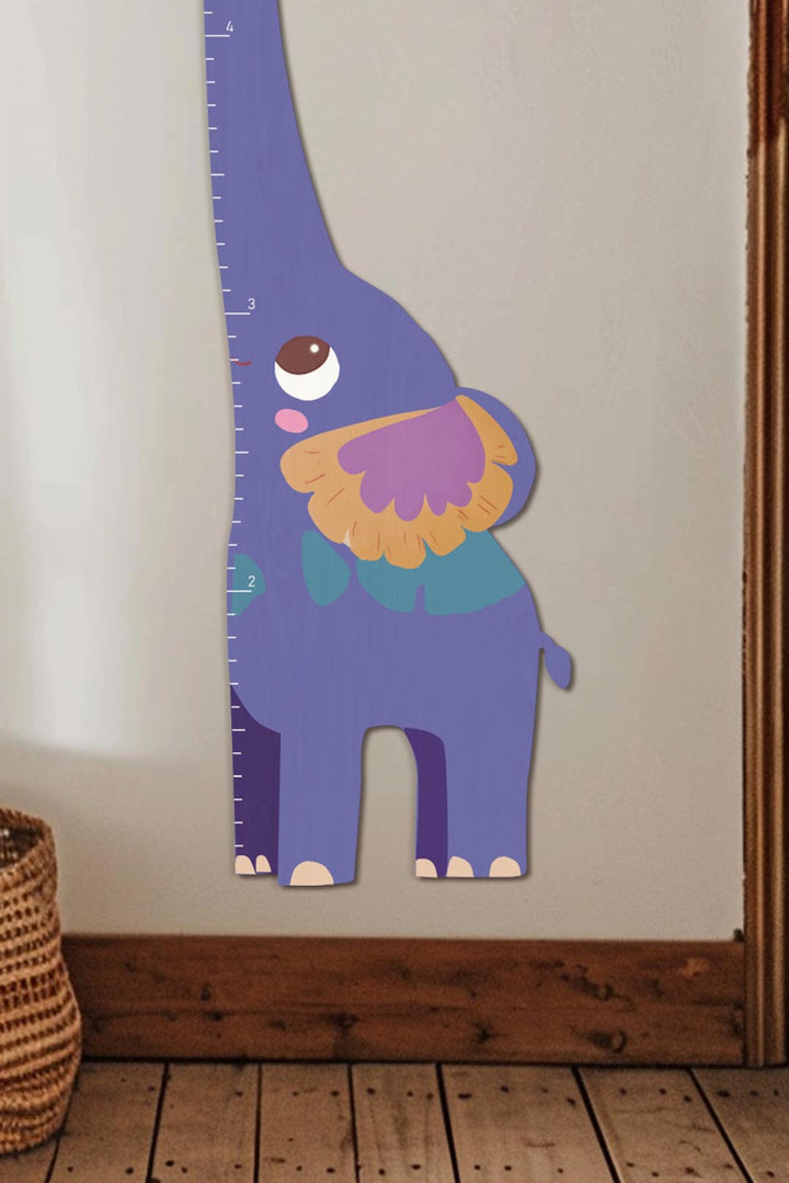 Personalized Wooden Elephant Growth Chart Ruler Clearance Sale