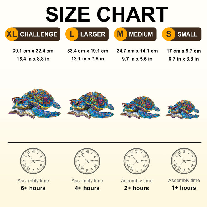 Reading The Ocean Wooden Jigsaw Puzzle