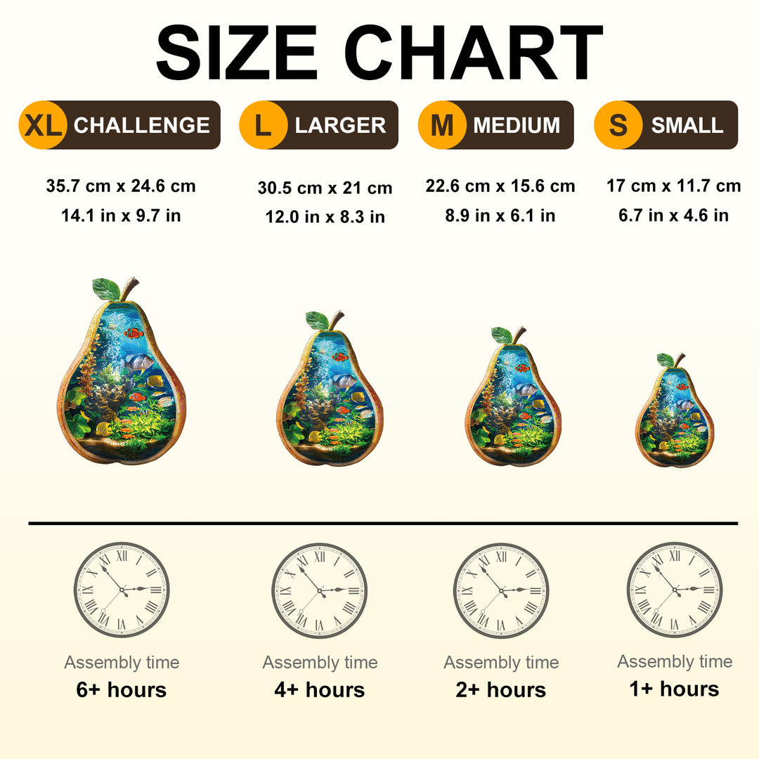 Ocean Inside Wooden Jigsaw Puzzle