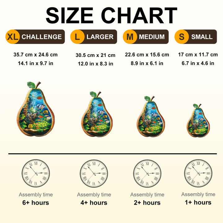 Ocean Inside Wooden Jigsaw Puzzle