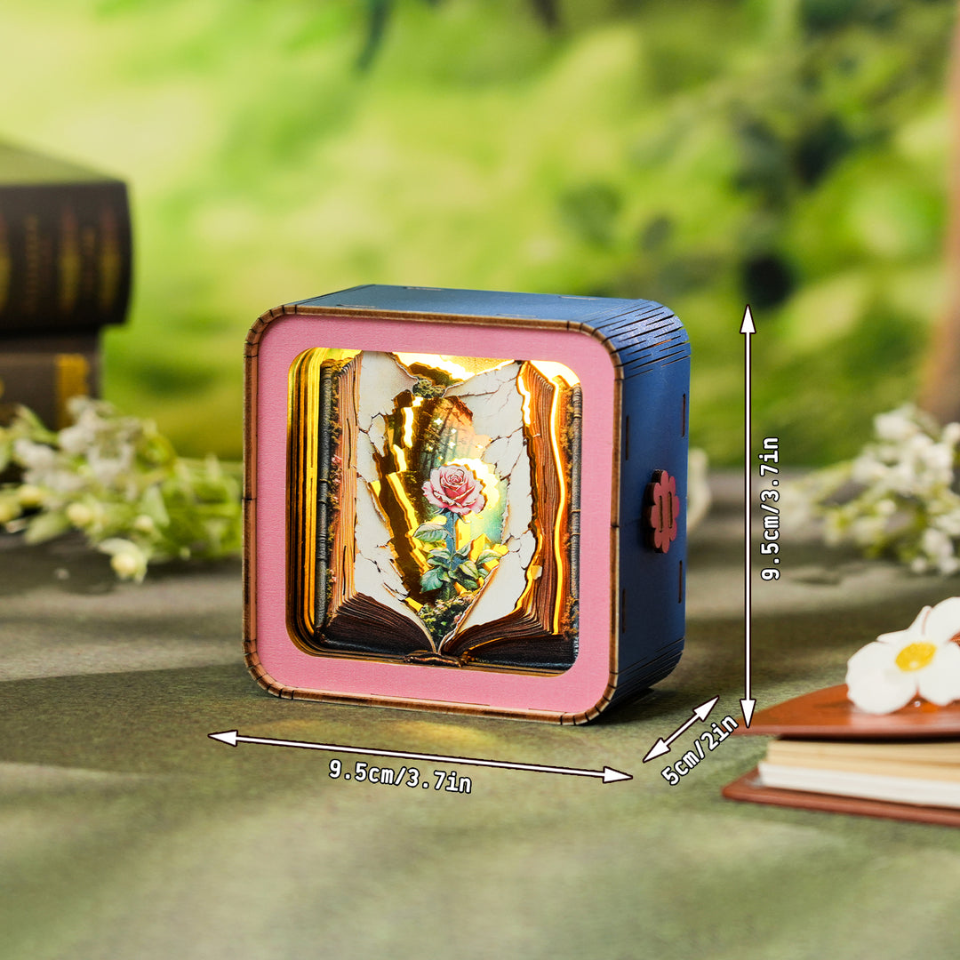 Blooming Story - 3D Wooden Puzzle Night Light