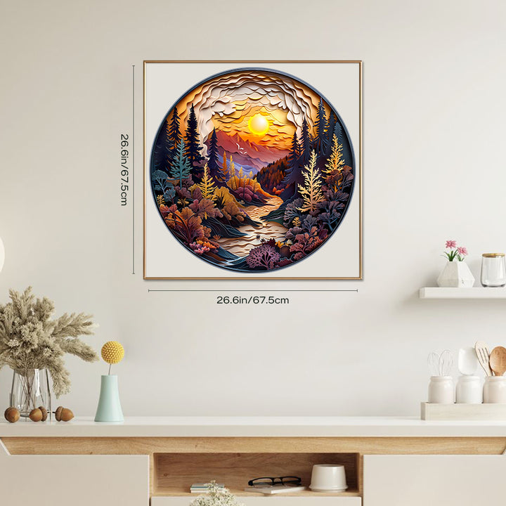 Sunset Forest 1000 Piece Puzzle