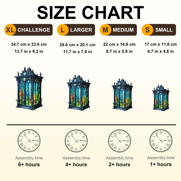 Aqua Time Hall Wooden Jigsaw Puzzle