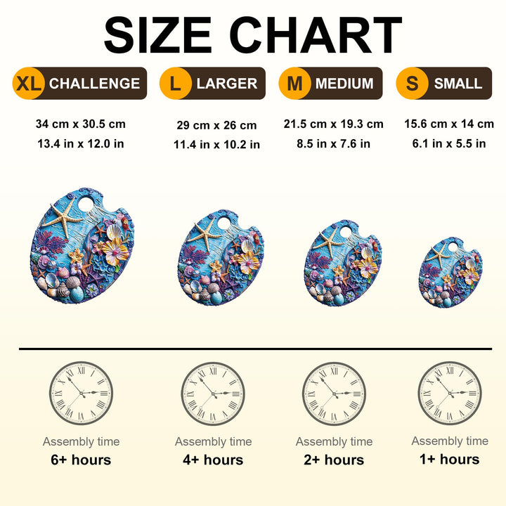 Blue Memory Wooden Jigsaw Puzzle