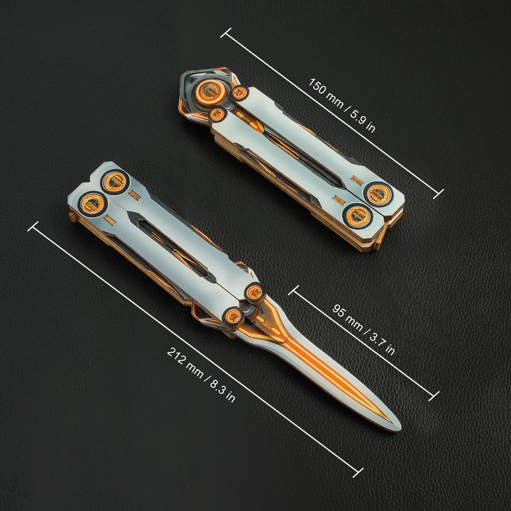 Blaze Dagger – DIY 3D Knife Prop Kit