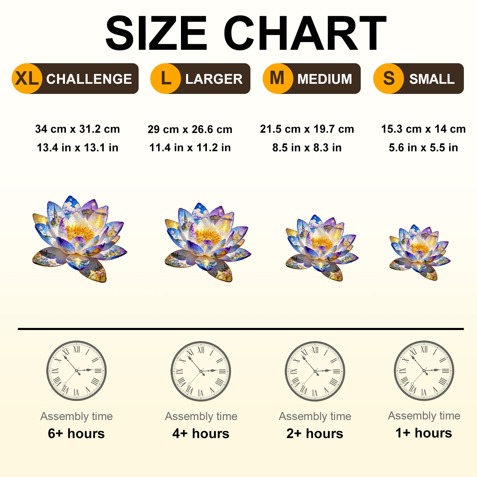 Oil On Lotus Wooden Jigsaw Puzzle