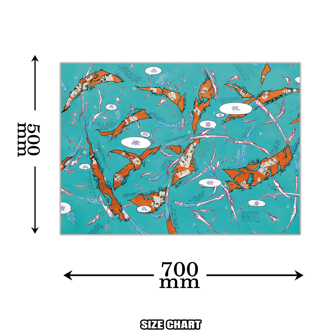 Tian Xia (Tout Sous le Ciel) – Puzzle d'art 1000 pièces par Henry Zhang