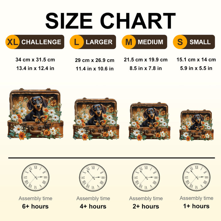 Puppy’s Adventure Wooden Jigsaw Puzzle